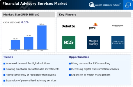Financial Advisory Services Market Infographic