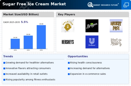 Sugar Free Ice Cream Market Infographic