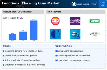Functional Chewing Gum Market Infographic