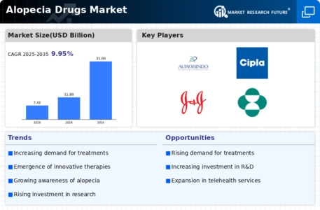Alopecia Drugs Market Infographic