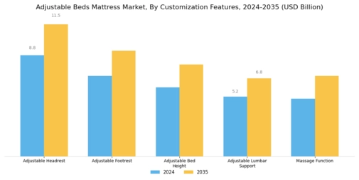 Adjustable Beds Mattress Market Segment Image 2