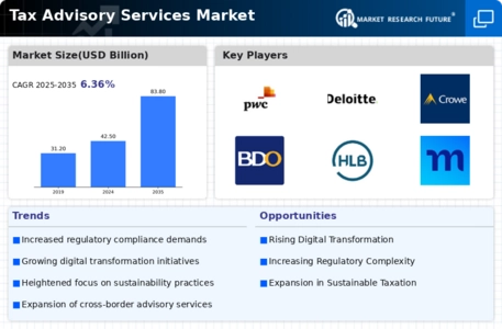 Tax Advisory Services Market Infographic