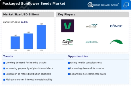 Packaged Sunflower Seeds Market
 Infographic