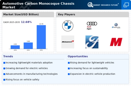 Automotive Carbon Monocoque Chassis Market Infographic