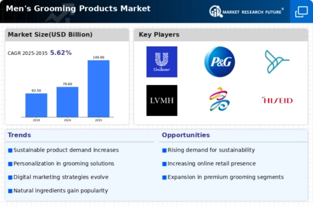 Mens Grooming Products Market Infographic