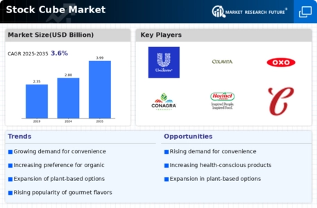 Stock Cube Market Infographic