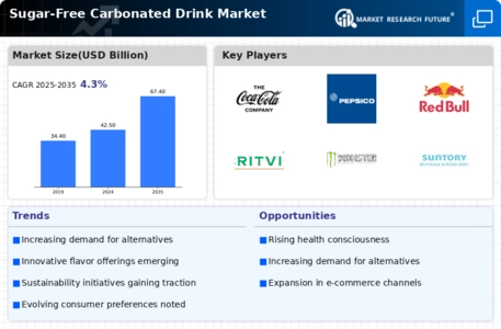 Sugar Free Carbonated Drink Market Infographic