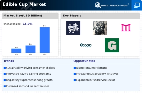 Edible Cup Market Infographic