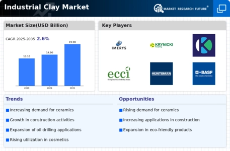 Industrial Clay Market Infographic