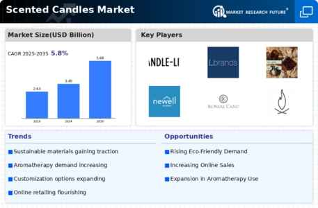 Scented candles Market Infographic