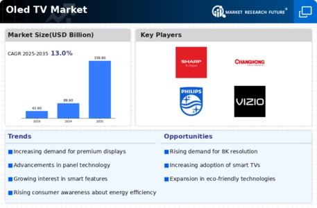 Oled TV Market Infographic