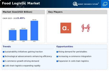 Food Logistic Market  Infographic