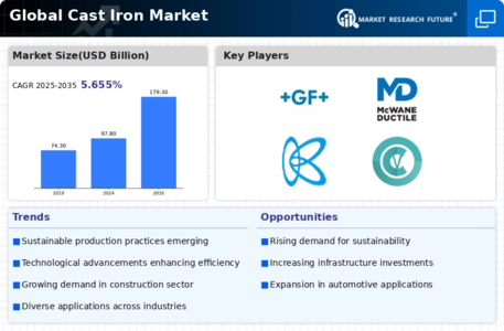 Cast Iron Market
 Infographic