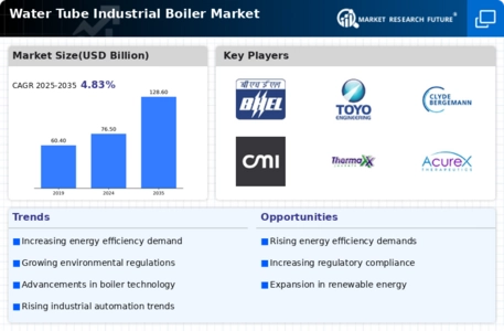 Water Tube Industrial Boiler Market Infographic