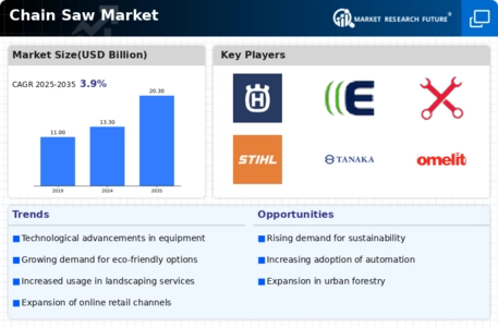 Chain Saw Market  Infographic