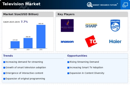 Television Market  Infographic