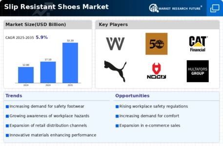Slip Resistant Shoes Market Infographic