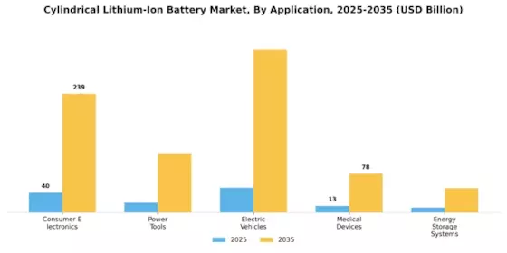 Cylindrical Lithium Ion Battery Market Segment Image 2