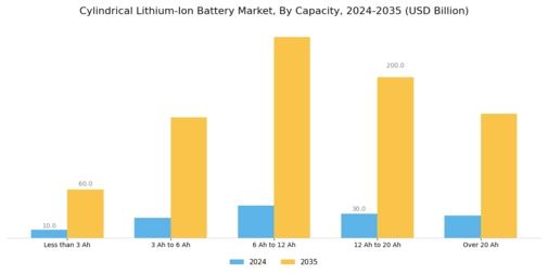 Cylindrical Lithium Ion Battery Market Segment Image 0