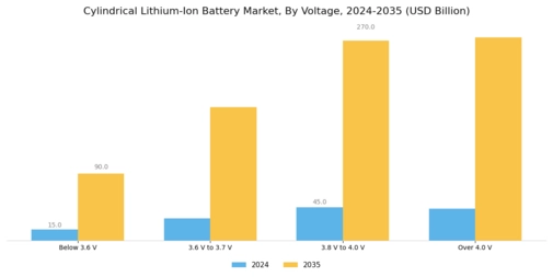 Cylindrical Lithium Ion Battery Market Segment Image 1