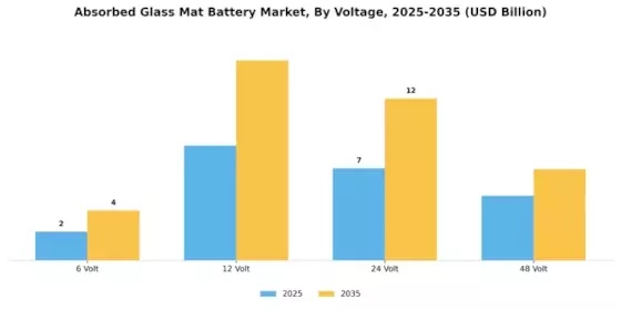 F Absorbed Glass Mat Battery Market Segment Image 0