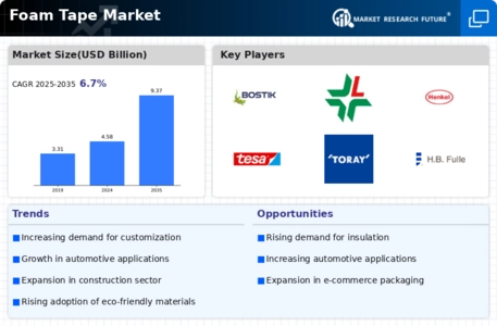 Foam Tape Market Infographic