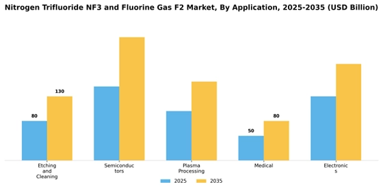 Nitrogen Trifluoride Nf3 And Fluorine Gas F2 Market Segment Image 2