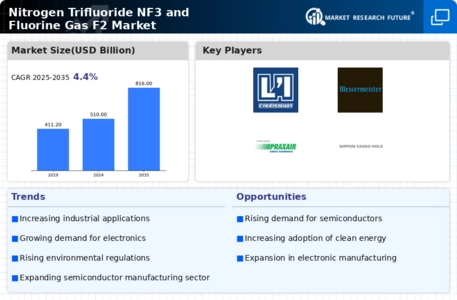 Nitrogen Trifluoride Nf3 And Fluorine Gas F2 Market Infographic