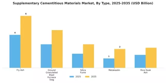 Supplementary Cementitious Materials Market Segment Image 0