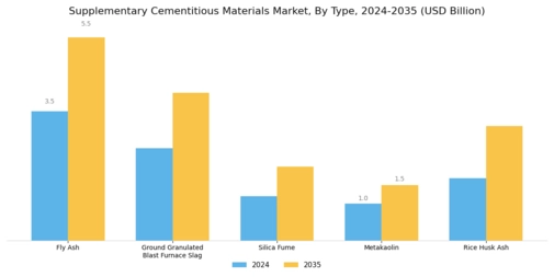 Supplementary Cementitious Materials Market Segment Image 0