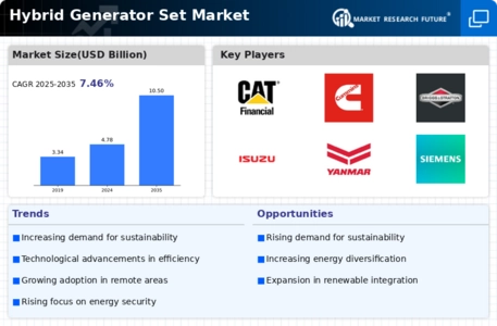 Hybrid Generator Set Market Infographic