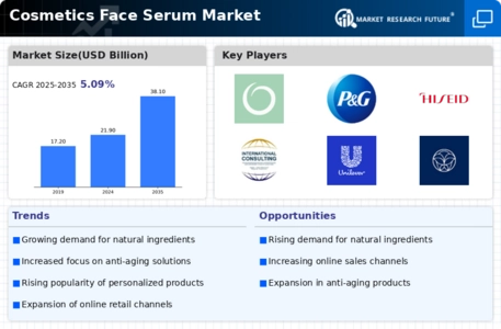 Cosmetics Face Serum Market Infographic