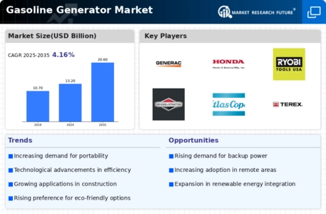Gasoline Generator Market Infographic