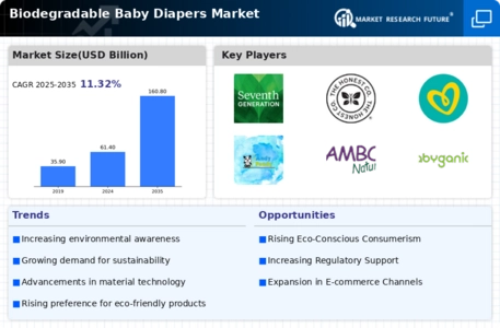 Biodegradable Baby Diapers Market Infographic