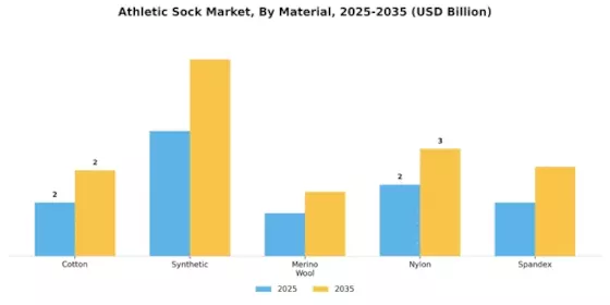 Athletic Sock Market Segment Image 0