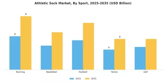Athletic Sock Market Segment Image 2