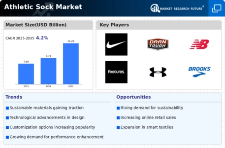 Athletic Sock Market Infographic