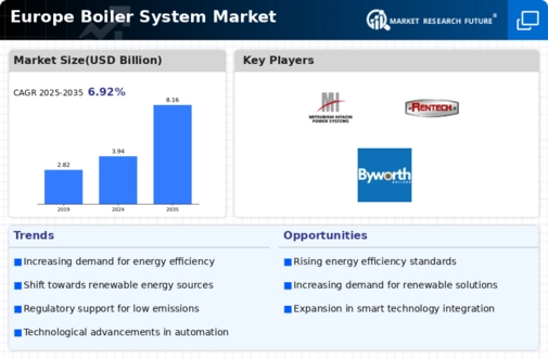 Europe Boiler System Market Infographic