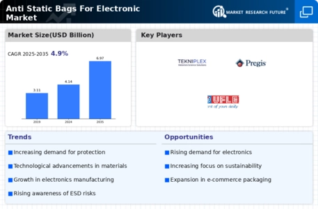 Anti Static Bags For Electronic Market Infographic
