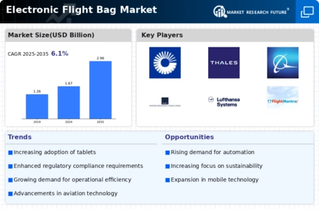 Electronic Flight Bag Market Infographic