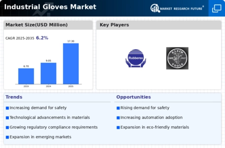 Industrial Gloves Market Infographic