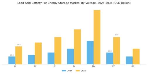 Lead Acid Battery For Energy Storage Market Segment Image 2