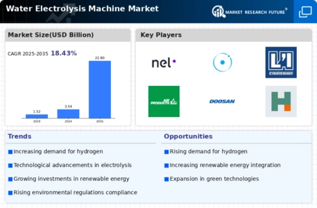 Water Electrolysis Machine Market Infographic