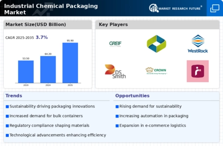 Industrial Chemical Packaging Market Infographic