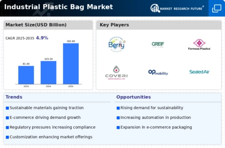 Industrial Plastic Bag Market Infographic