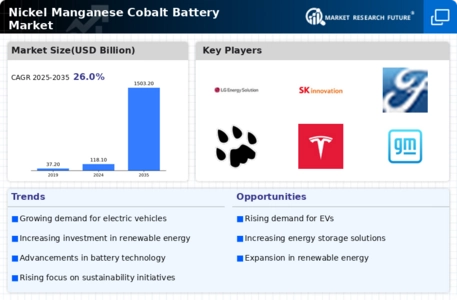 Nickel Manganese Cobalt Battery Market
 Infographic