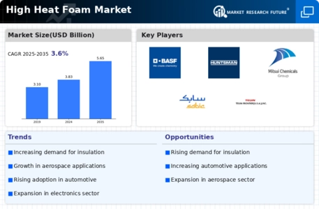High Heat Foam Market Infographic