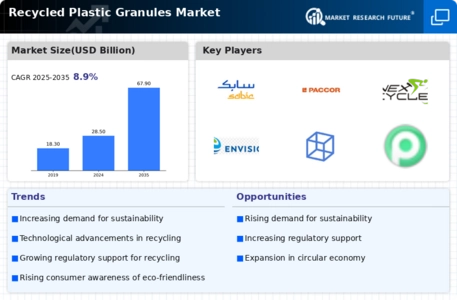 Recycled Plastic Granules Market Infographic
