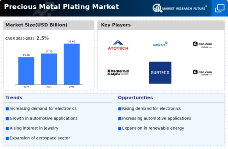 Precious Metal Plating Market Infographic