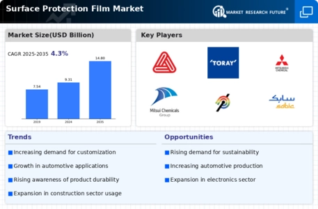Surface Protection Film Market Infographic